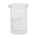 5ml Glass Measuring Graduated Beaker Lab glassware