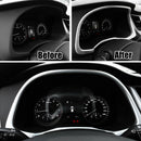for Hyundai Tucson 2016 2017 2018 Chrome Inner Instrument Gauge Panel Cover