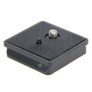 Quick Release QR Plate for Weifeng Tripod 330A E147 40*42mm ABS Black New