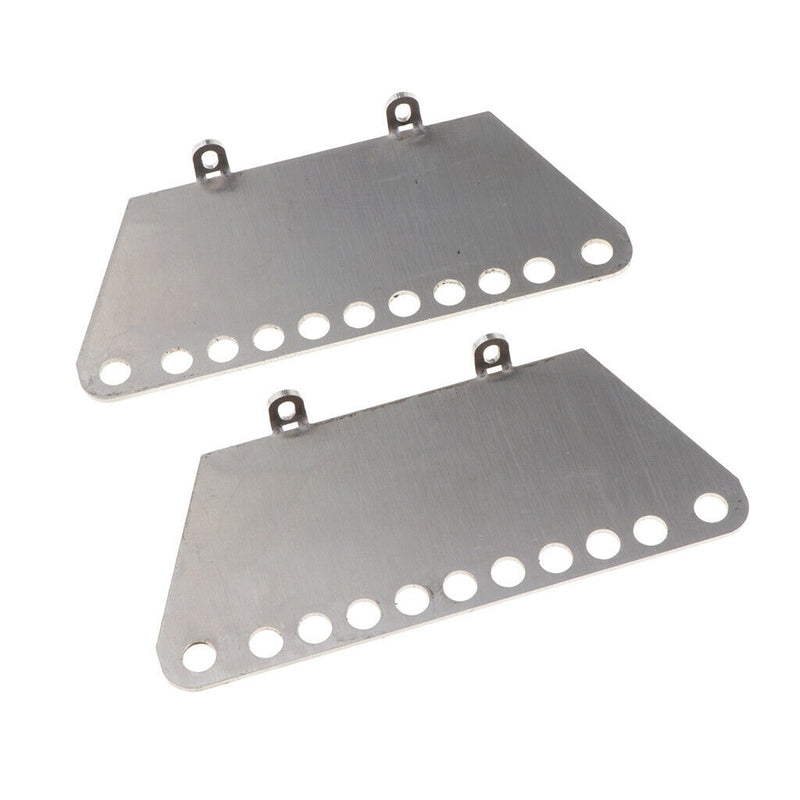 1 Pair Metal Pedal Side Board for 1/12 MN D90 D91 RC Car Upgrade Parts