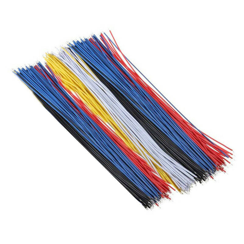 100pcs Tin Plated Breadboard PCB Solder Cable Copper Fly Jumper Wire 8 inch A
