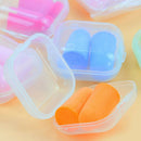 Soft Foam Ear Plugs Tapered Travel Sleep Noise Prevention Earplugs 5 Pairs/Pack