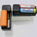 4.2V Universal Dual Battery Charger For 18650 16340 Rechargeable 26650 EU
