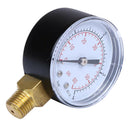 0 - 60 PSI Water Pressure Gauge Hydraulic Pressure Gauge 1/4'' Pipe Thread