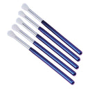 5pcs Multi-Use Cosmetic Brushes Wood Handle Highlight Nose Eyeshadow Makeup A
