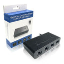 4 Port 3 in 1 Controller Adapter Converter Compatible with Nintend Switch