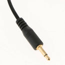 3.5mm to 6.35mm Flash Connecting Pc Sync Cable ,Extendable to 1 Meter