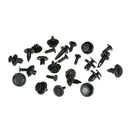 100Pcs/set Plastic Trunk Screw Rivets Car Bumper Fender For Auto Fastener Clips