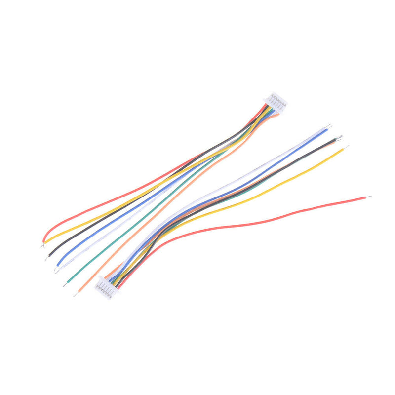 5Pcs Mini Micro JST 1.0 SH 1.0mm 7-Pin Connector Plug With Wires Cables 100M Gw