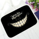 40X60cm We'Re All Mad Here Printed Doormat Floor Mat Home Creative Mat Supe G5P3