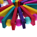 Bird Chew Toys Hanging Accessories for Parrot Budgie Parakeet Cockatiels Conure