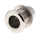 Boat Thru Hull Fitting/Drain 1-1/2inch Hose Barb Marine 316 Stainless Steel