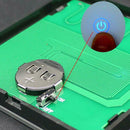 Durable Touch Black Glass Touch Remote Control On Off Switch 3 Gang