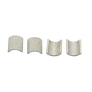 4-pack 22mm Handlebars to 25mm Bar Mounts Risers Clamps Conversion Shims