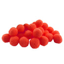200Pcs Vibrant Colours Fluffy Small Craft Pompoms 18mm Red