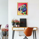 5D DIY Full Drill Diamond Painting Dog Cross Stitch Embroidery Needlework