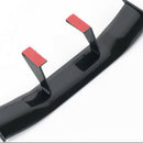 Mini Car Small NO Perforation Tail Wing Spoiler Decoration Stickers Uni OVD