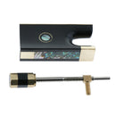 Violin Ebony Bow Frog Screw Set for 3/4 4/4 Violin Fiddle Bow Parts