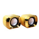 USB 2.0 Notebook Speakers Wired Stereo Mini Computer Speaker for Desktop La E2U6
