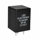 3-Pin EP28 Electronic LED Flash Relay Decoder 12V Fixed Turn Signal Super Flash