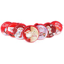 Xmas Christmas Candy Tin Box Candy Jar Iron Boxes Storage Coin Headphones Ca- 3C