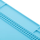 Cellphone Repair Mat Insulation Silicone Pad Maintenance Platform Light Blue