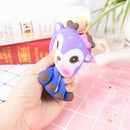 1pc stress relief toys galaxy cartoon deer scented slow rising cute animal toyLY