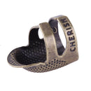 Retro Finger Protector Thimble Ring Handworking Needle Sewing Accessories(S A