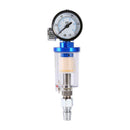 1X 150mm Air Regulator Gauge Spray Gun In-Line Water Oil Trap Filter Separator