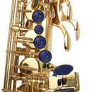 High Quality 9pcs/set Alto Tenor Soprano Saxophone Sax key buttons inlays A