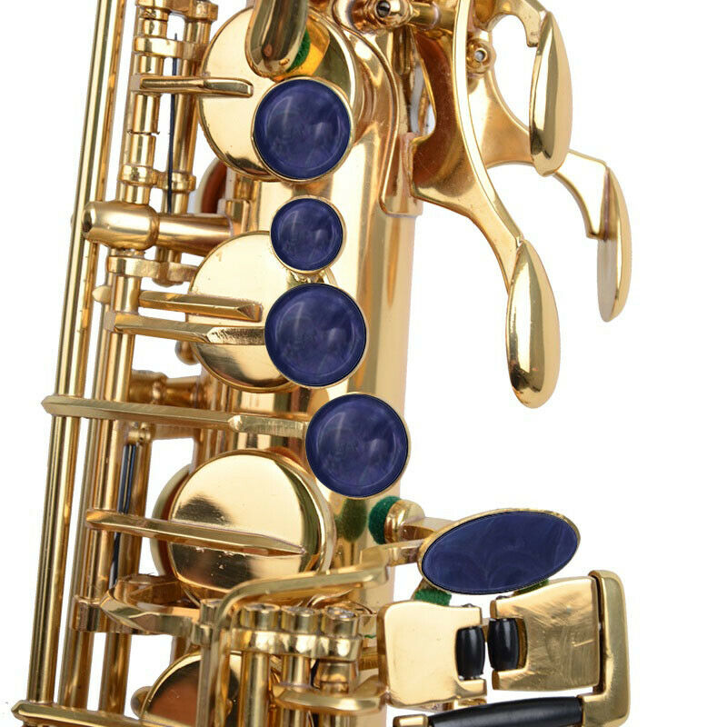 High Quality 9pcs/set Alto Tenor Soprano Saxophone Sax key buttons inlays A