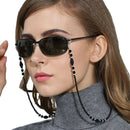 Beads Beaded Eyeglass Cord Reading Glasses Eyewear Spectacles Chain Holder PVES