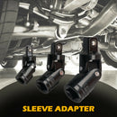 3pcs Ratchet Wrench Socket Adapter 1/4 3/8 1/2 Universal Extension Adapter