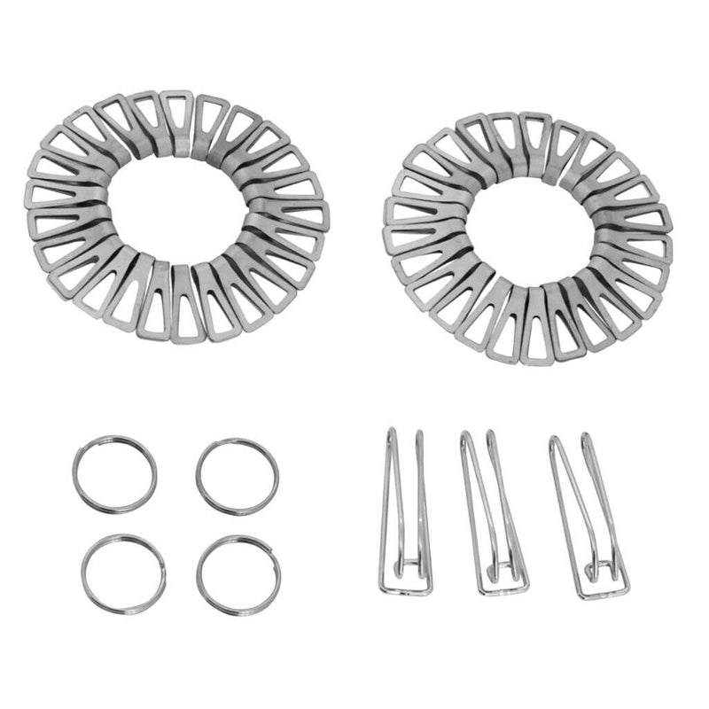 Outdoor DIY Cooking Camping Party Hanging Pan Pot Titanium Chain & Hooks