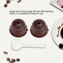 5Pcs Reusable Refillable Capsules Pods For Nescafe Capsula Machines Maker N