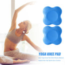 2pcs Yoga Knee Pad Wrist Elbows Balance Support Sprot Cushion (Dark Blue)