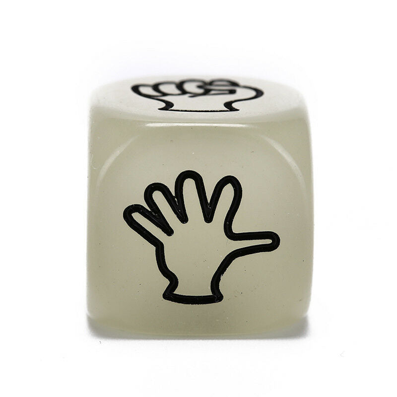 2pcs funny 2cm noctilucent dice drinking dice acrylic for game party bar SP