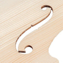 Violin Top and Back Unfinished Violin Parts 4/4 Spruce Top and Maple Back D
