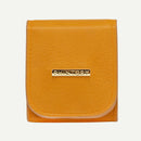 Mini Lipstick Bag PU Portable Travel Cosmetic Makeup Case Pouch (Orange) A