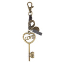 New Creative Love/ Best Wishes Gifts Metal Key Ring Keychain Charm Pendants