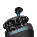 Bluetooth 5.0 Headset TWS Wireless Earphones Mini Sport Earbuds Black