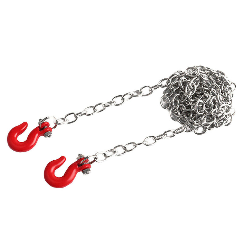 RC Racing Car 1/10 Trailer Hook Simulation Tow Chain for Axial SCX10 RC4WD D90