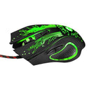 LED Optical USB Wired Gaming Game Mouse Gamer Mice Laptop For PC G1J6