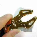 Tiger Hook Lock Carabiner Clip Hiking Climbing Tool Keychain R2S9 Ring M8S0 Y4C3