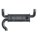 RC Car Tail Exhaust Vent Throat Pipe for 1/10 RC Crawler TRX4 SCX10 90046