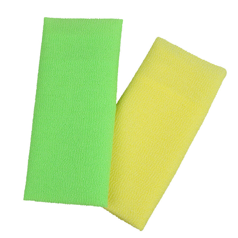 1Pc Shower Gel Foams Long Nylon Towel Washing Back Bath Washcloths Bath SpongeJR