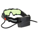 Adjustable Elastic Band Night Vision Goggles Glasses Eye Shield With LED