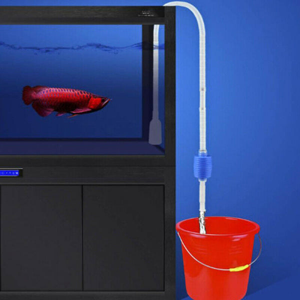 Aquarium Clean Vacuum Water Change Changer Tank Vacuum Siphon Pump Cleaner Hn