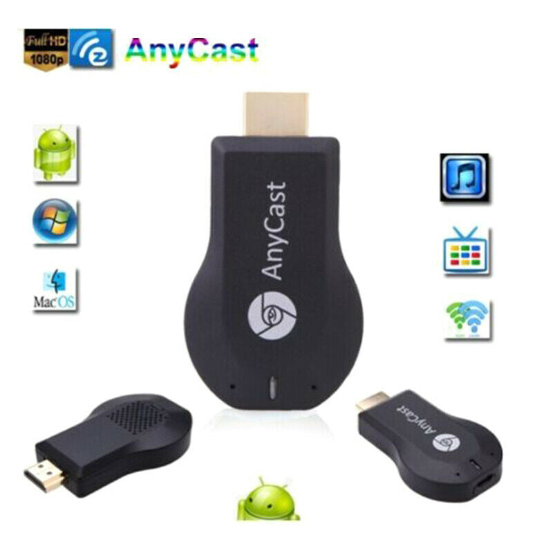 AnyCast M9 Plus WiFi Display Receiver HDMI Dongle 1080P TV DLNA Airplay MiracaTE