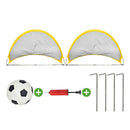 Football Net Football Set Foldable Outdoor Football Training Children'S Foo
